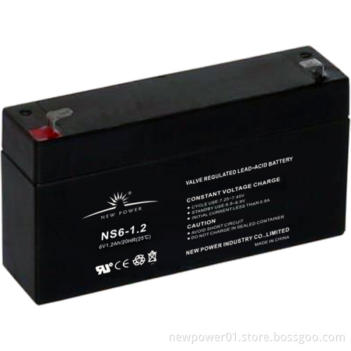 CE, UL Approved /AGM VRLA Battery/ UPS Battery (NS6-1.2)